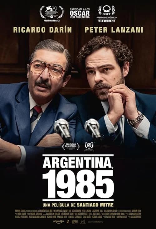 Argentina, 1985 film posteri