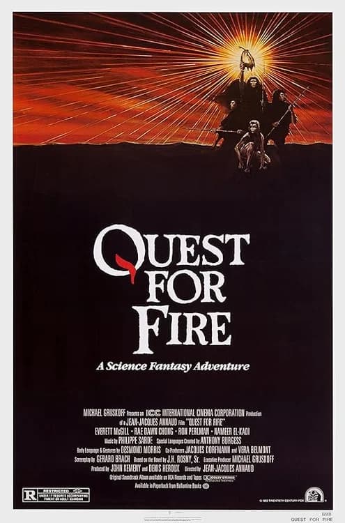 Quest for Fire film posteri