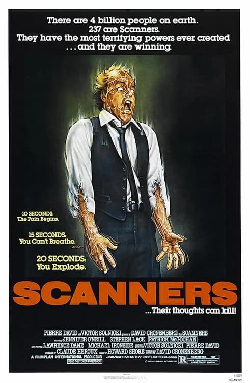 Scanners film posteri