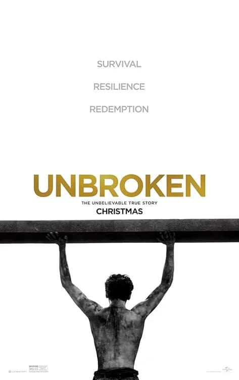 Unbroken film posteri