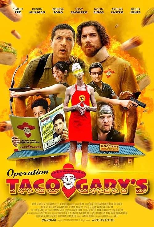 Operation Taco Gary's film posteri
